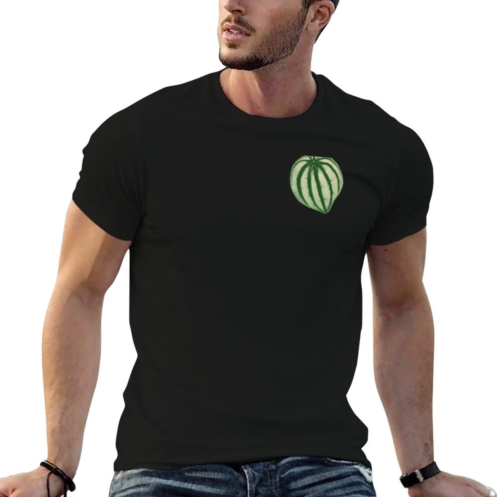 Peperomia Watermelon - T-shirt con stampa di anguria e