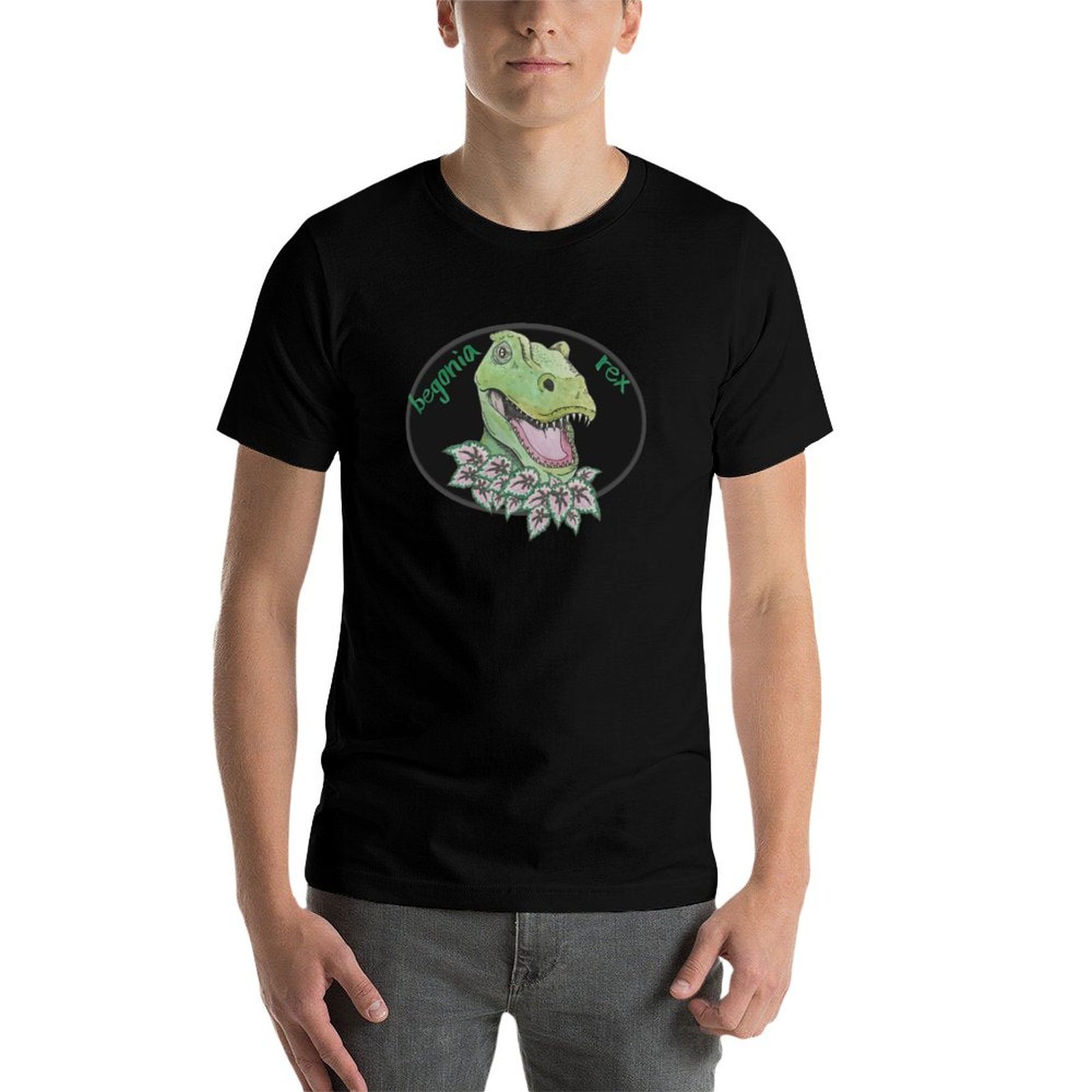 T-shirt T rex begonia, casual, - Begonia Rex recensione e prezzo